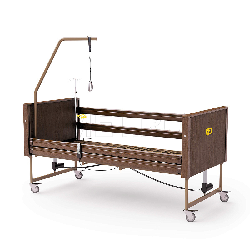 MET TERNA WENGE Кровать многофункциональная медицинская электрическая  с регулировкой высоты МЕТ